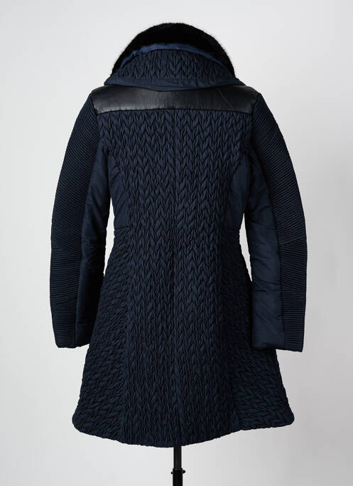 Palton lung albastru ARELINE femeie