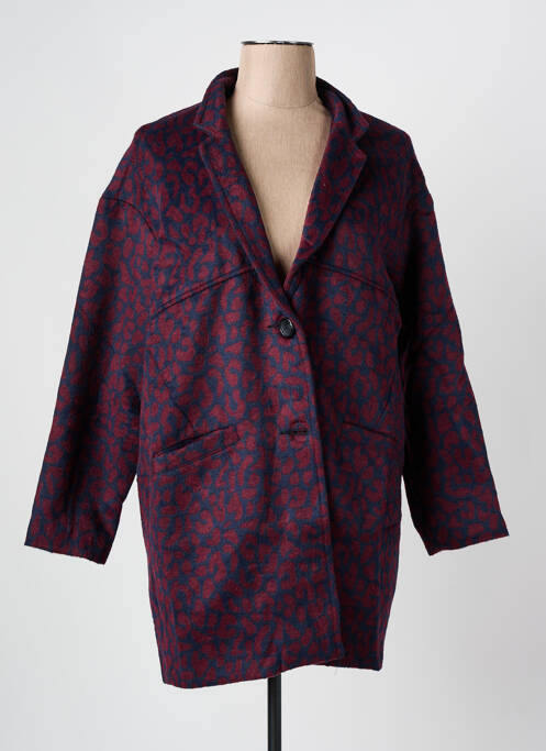 Palton scurt albastru ARELINE femeie