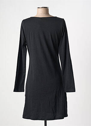 Rochie scurtă mâneci lungi mâneci lungi albastru COTON DU MONDE femeie