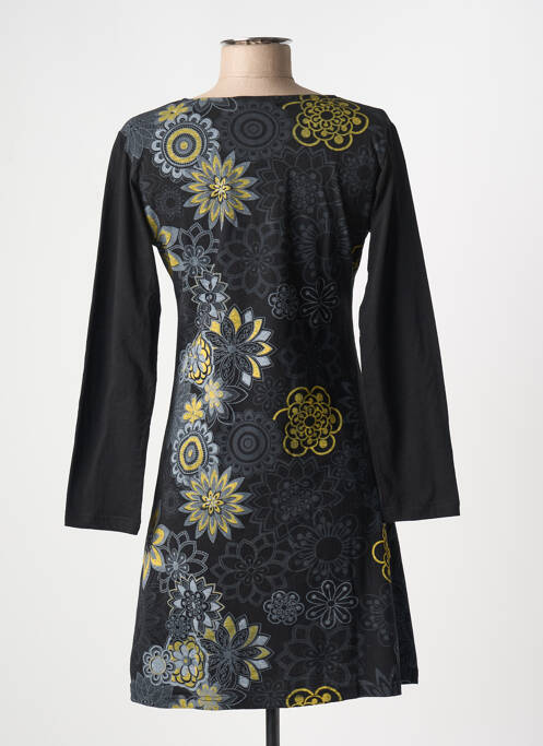 Rochie scurtă negru COTON DU MONDE femeie