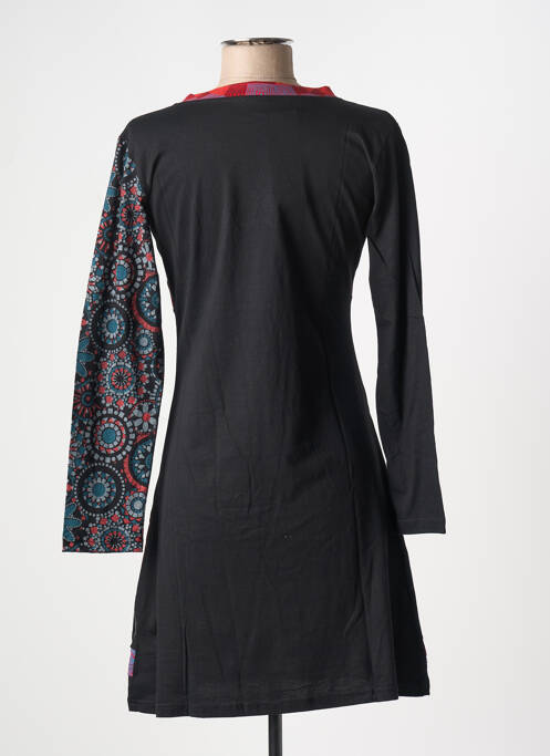 Rochie scurtă negru COTON DU MONDE femeie