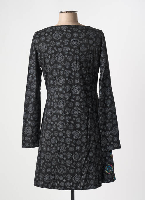 Rochie scurtă negru COTON DU MONDE femeie