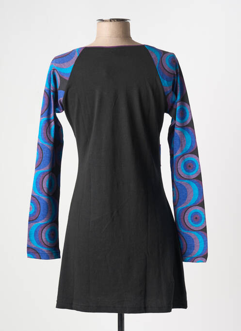 Tunică mâneci lungi negru COTON DU MONDE femeie