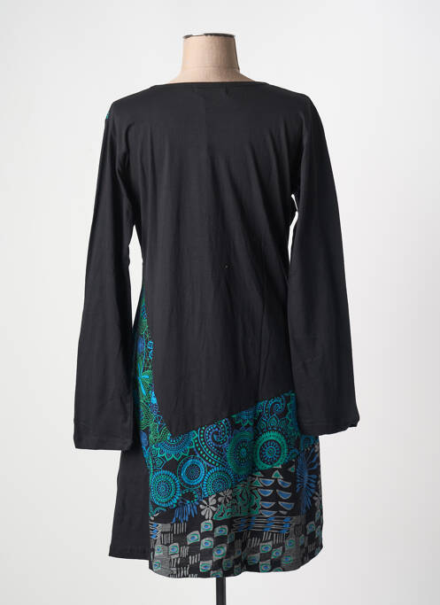 Rochie midi negru COTON DU MONDE femeie