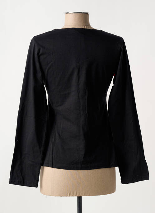 Top negru COTON DU MONDE femeie