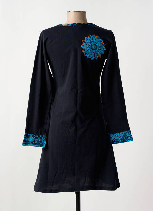 Rochie scurtă negru COTON DU MONDE femeie