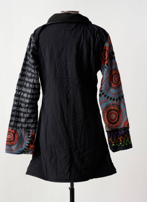 Palton scurt negru COTON DU MONDE femeie