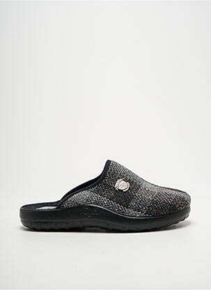 Papuci/pantofi de casă vârf rotund vârf rotund gri FLY FLOT bărbat