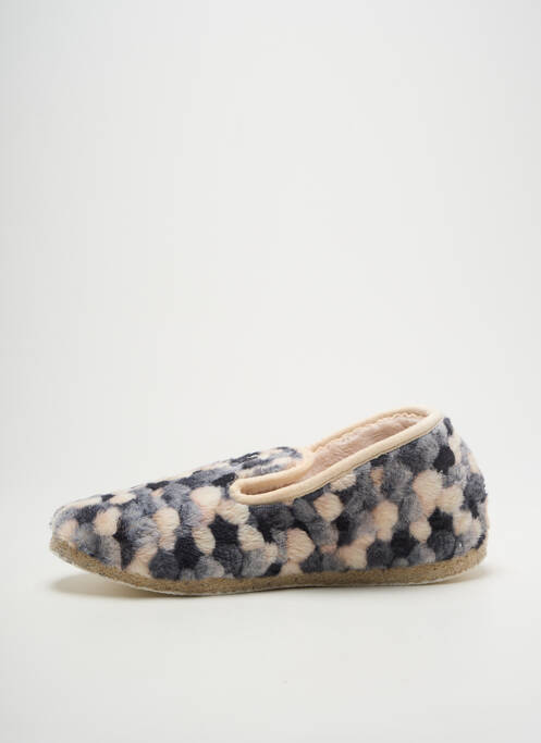 Papuci/Pantofi de casă gri FARGEOT femeie