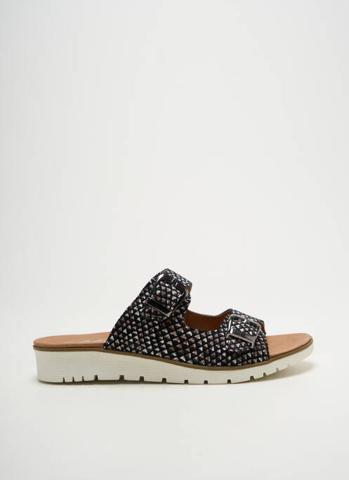 Mulete/Saboți negru ALENOA femeie