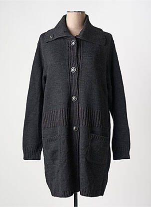 Vestă cu mâneci lungi gri închis DUGER femeie