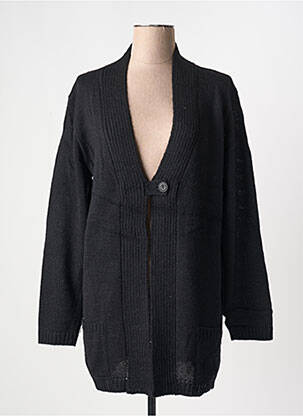 Vestă cu mâneci lungi negru DUGER femeie