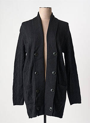 Vestă cu mâneci lungi negru DUGER femeie