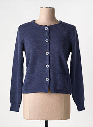 Vestă cu mâneci lungi albastru DUGER femeie