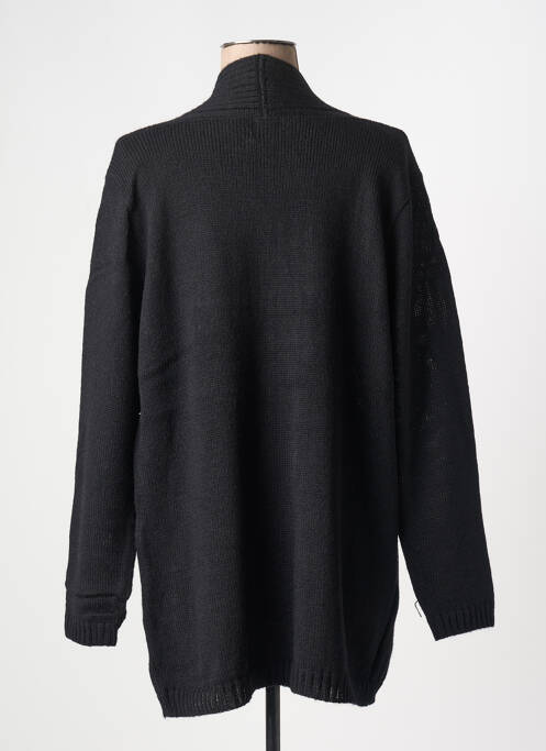 Vestă cu mâneci lungi negru DUGER femeie