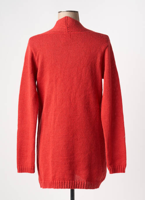 Vestă cu mâneci lungi elasticitate portocaliu DUGER femme