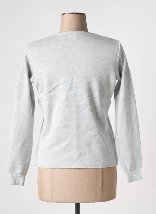 Vestă cu mâneci lungi gri DUGER femeie