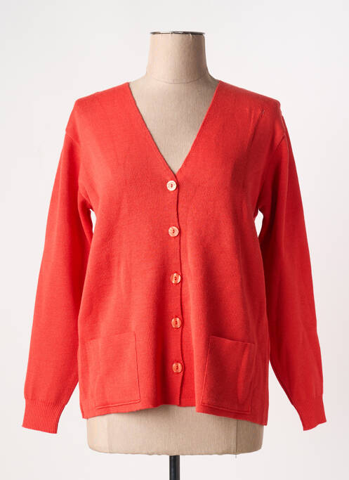 Vestă cu mâneci lungi portocaliu DUGER femeie