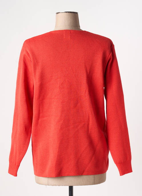 Vestă cu mâneci lungi portocaliu DUGER femeie