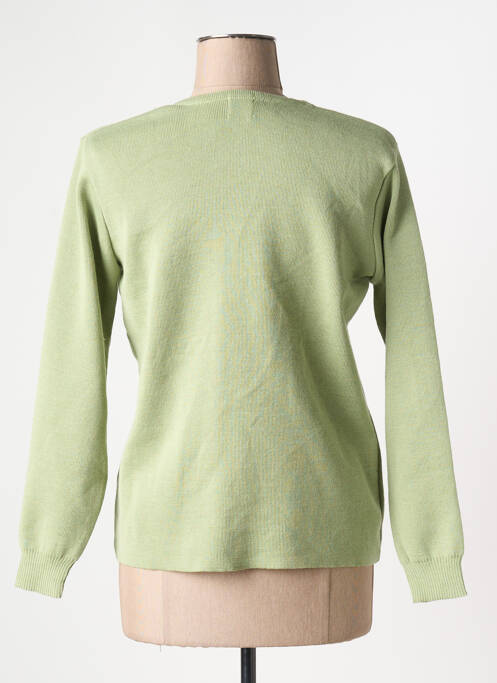 Vestă cu mâneci lungi verde DUGER femeie