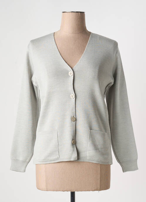 Vestă cu mâneci lungi gri deschis DUGER femeie