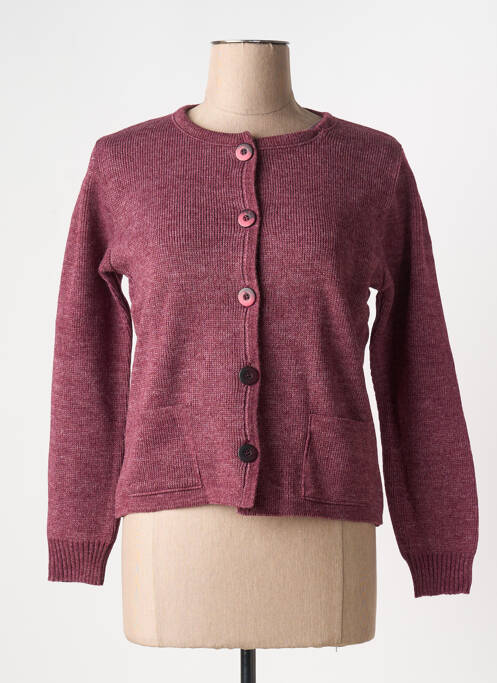 Vestă cu mâneci lungi violet DUGER femeie