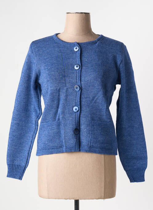 Vestă cu mâneci lungi elasticitate albastru DUGER femme