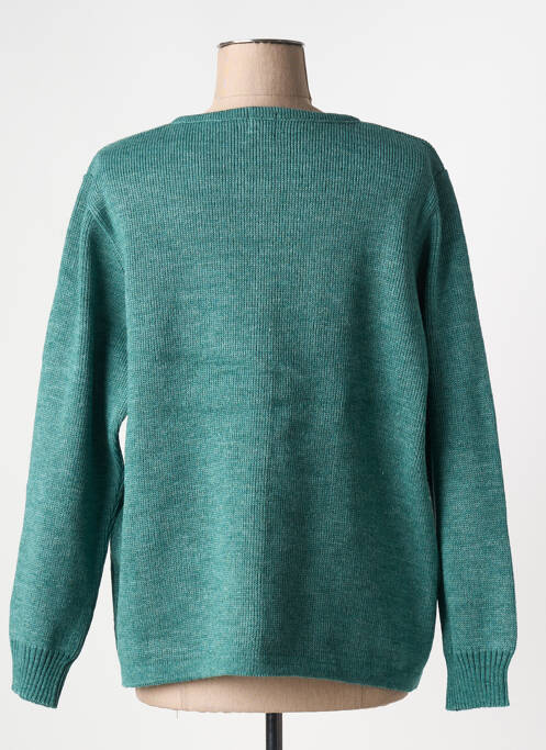 Vestă cu mâneci lungi verde DUGER femeie