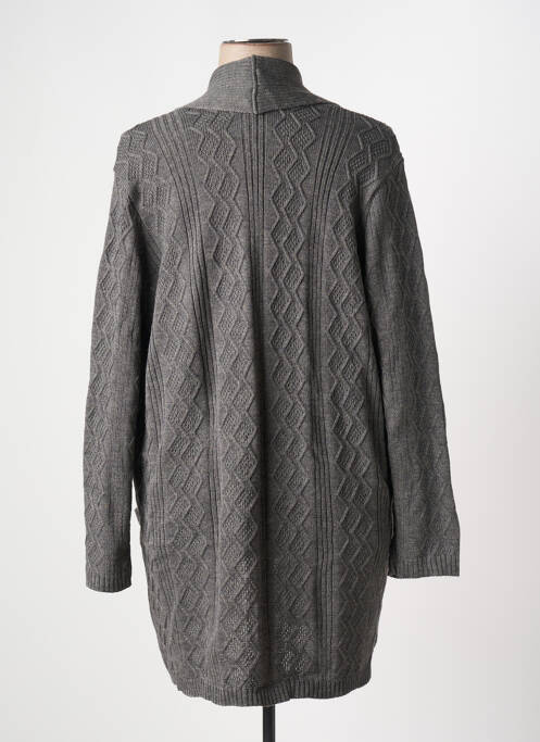 Vestă cu mâneci lungi gri DUGER femeie