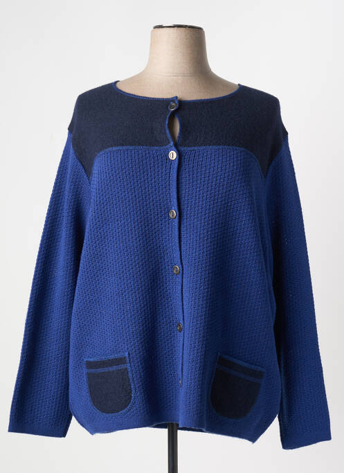 Vestă cu mâneci lungi albastru DUGER femeie