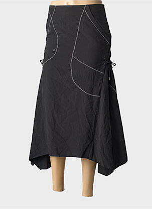 Fustă midi negru FRANSTYLE femeie