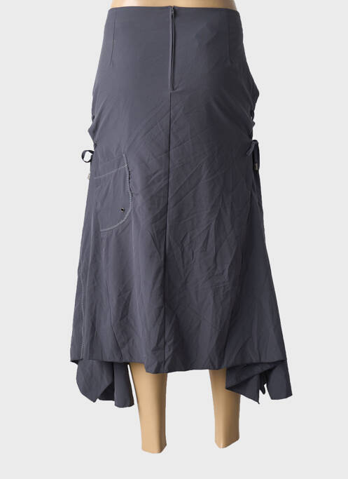 Fustă midi gri FRANSTYLE femeie