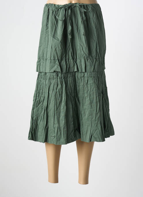 Fustă midi verde VUE SUR MER femeie