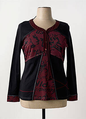 Tricou roșu QUATRE VINGT JOURS femeie