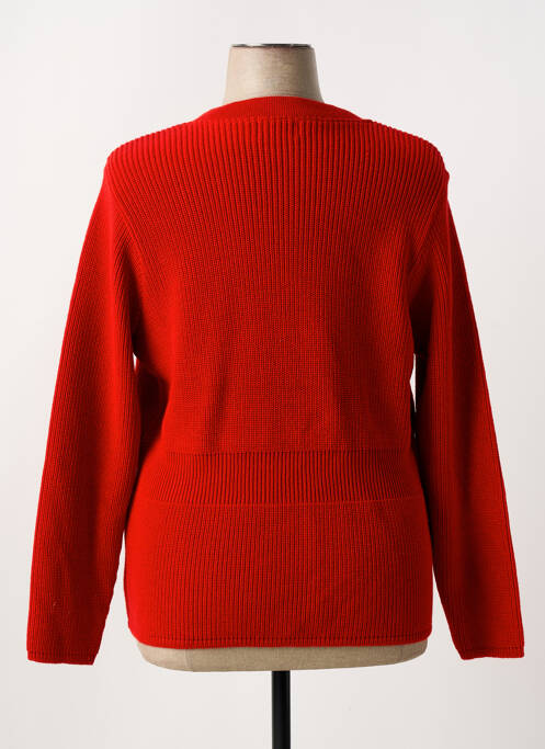 Vestă cu mâneci lungi roșu DUGER femeie