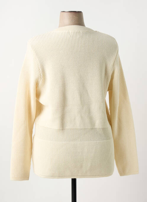 Vestă cu mâneci lungi bej DUGER femeie