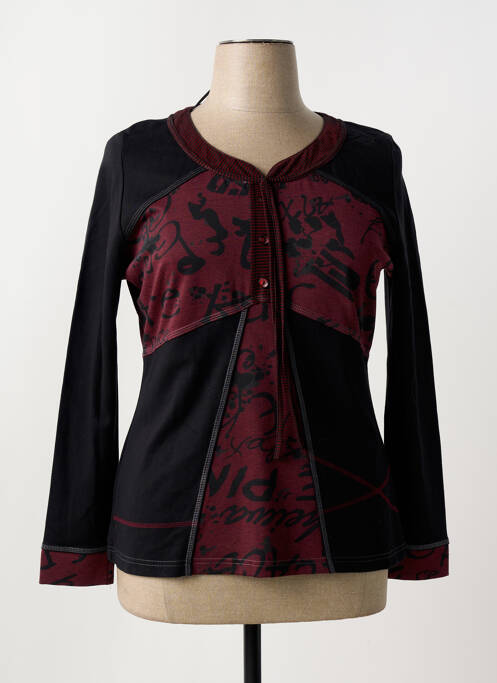 Tricou roșu QUATRE VINGT JOURS femeie