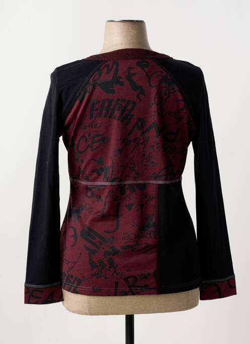 Tricou roșu QUATRE VINGT JOURS femeie