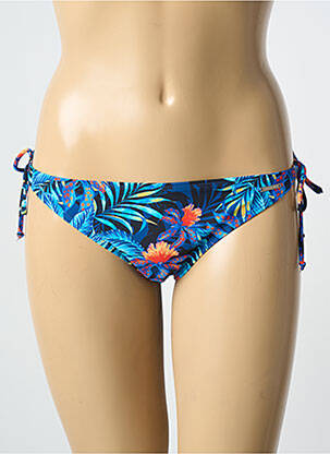 Chiloți de baie imprimeu tie and dye bikini albastru SUN PROJECT femeie