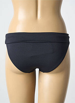 Chiloți de baie efect material satinat chiloți negru MISS CARAÏBES femeie