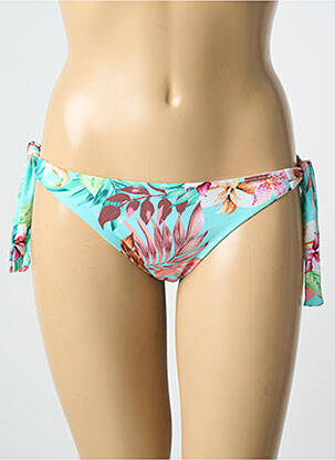 Chiloți de baie imprimeu tie and dye bikini albastru YSABEL MORA femeie
