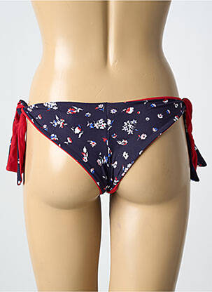 Chiloți de baie imprimeu floral bikini albastru YSABEL MORA femeie