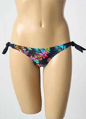 Chiloți de baie imprimeu tie and dye bikini negru SUN PROJECT femeie