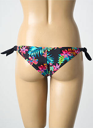 Chiloți de baie imprimeu tie and dye bikini negru SUN PROJECT femeie
