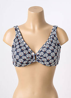 Sutien de costum de baie top sutien modelat top sutien modelat albastru JESSY BEACHWEAR femeie