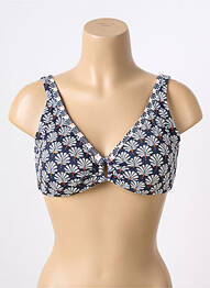 Sutien de costum de baie top sutien modelat top sutien modelat albastru JESSY BEACHWEAR femme