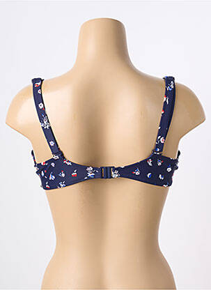 Sutien de costum de baie elasticitate top sutien modelat albastru YSABEL MORA femeie