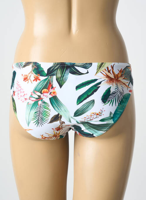 Chiloți de baie alb LAGON BLEU femeie