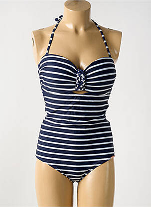 Costum de baie dintr-o singură piesă albastru YSABEL MORA femeie