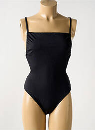 Costum de baie dintr-o singură piesă bretele elastice negru YSABEL MORA femme